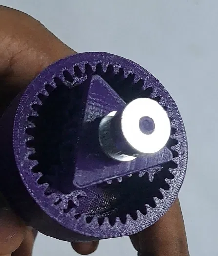 Bánh răng hành tinh 4:1 cho động cơ RS775 in 3D - Image 3