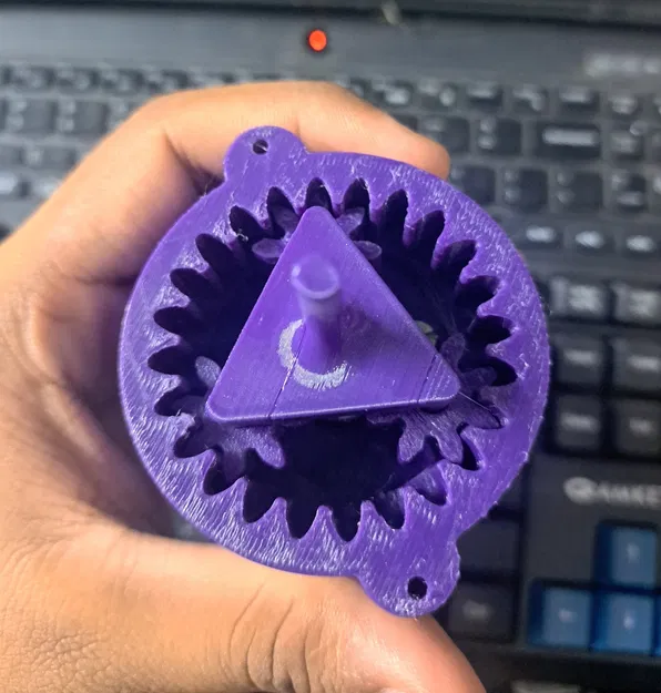 Bánh răng hành tinh 4:1 cho động cơ RS775 in 3D - Image 4