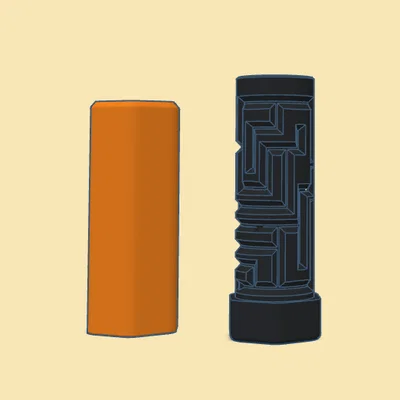 Mô hình hộp giải đố mê cung 3D (Maze Puzzle Box) thú vị