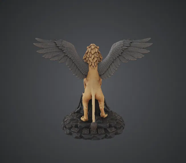 Tượng Sư Tử Có Cánh Griffin – Vị Thần Hộ Vệ Trong Truyền Thuyết - Image 3