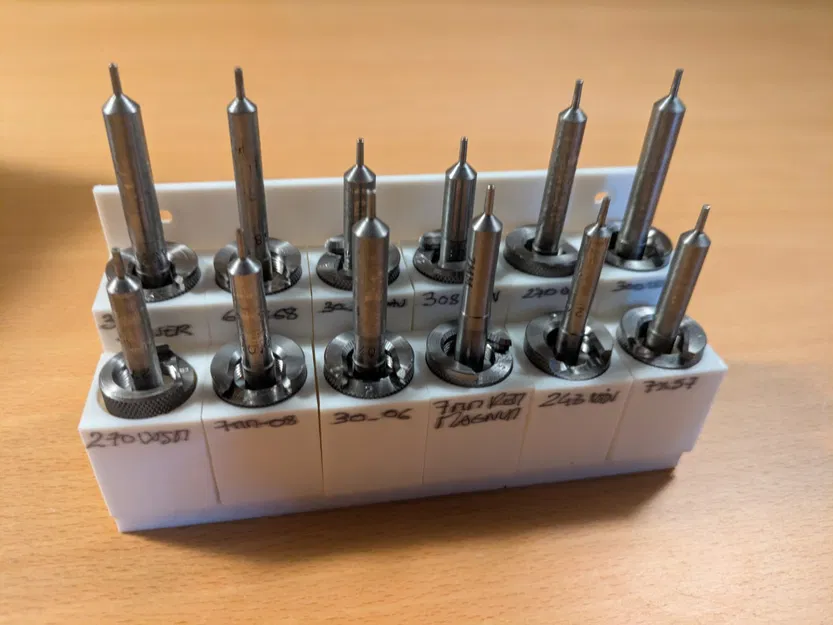 Khối lưu trữ dụng cụ đo chiều dài vỏ đạn Lee - Image 4