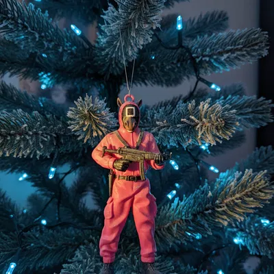 Squid game 2026 - Đồ trang trí cây thông Noel