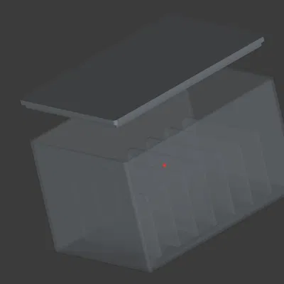 Hộp đựng khay niềng răng trong suốt 8 ngăn (Smile2Impress)