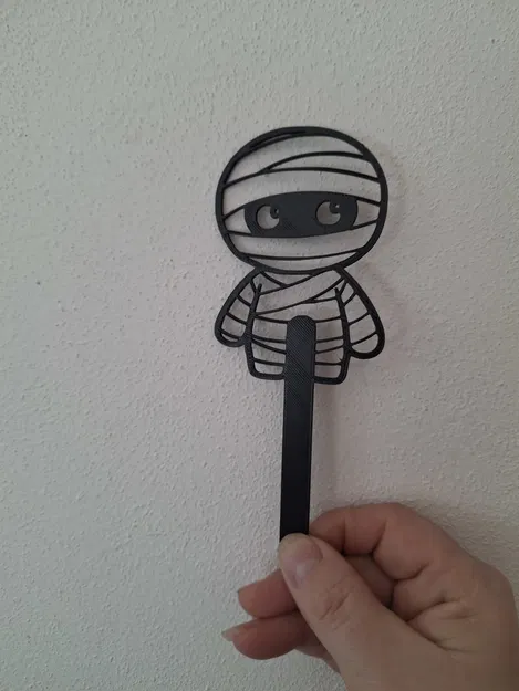 25. Mô hình xác ướp trang trí chậu cây - Image 1