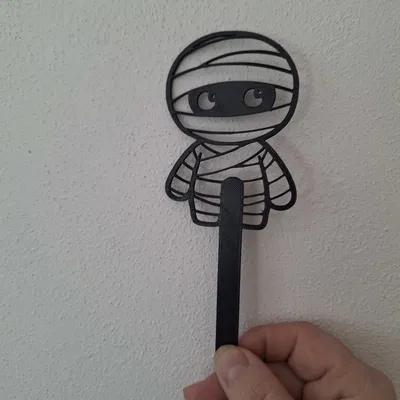 25. Mô hình xác ướp trang trí chậu cây