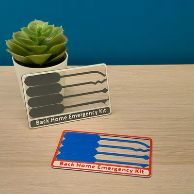 Bộ Dụng Cụ Mở Khóa Khẩn Cấp Dạng Thẻ - Giải Pháp Cho Mọi Tình Huống