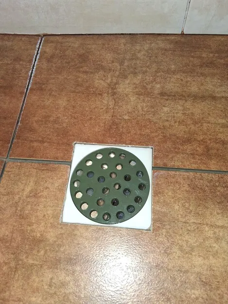 Nắp đậy thoát sàn 95mm in 3D thay thế hoàn hảo cho phòng tắm - Image 1