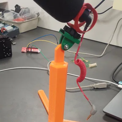 Chân đế 3D điều chỉnh được cho microphone máy quay (RODE Micro II)