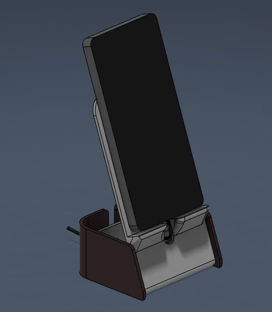 Giá đỡ điện thoại tối giản hiện đại (2 Phiên bản: Lắp ghép & Nguyên khối) - Image 1