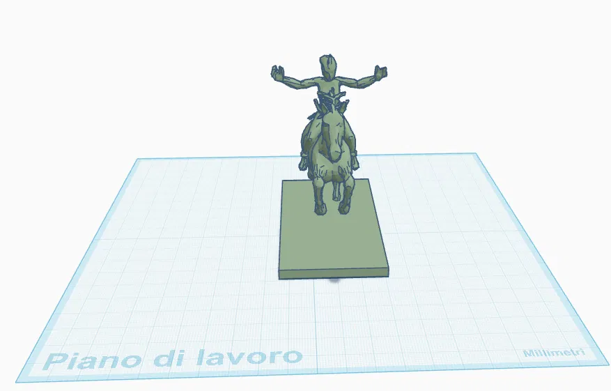 Mô hình nữ chiến binh cưỡi ngựa đầy dũng mãnh cho máy in 3D - Image 2