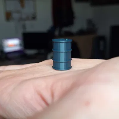 Mô hình thùng phuy nhỏ trang trí sa bàn Wargaming