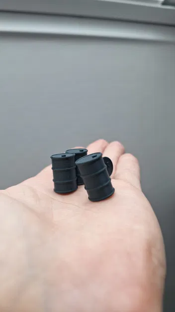 Mô hình thùng phuy nhỏ trang trí sa bàn Wargaming - Image 2