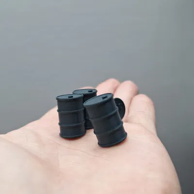 Mô hình thùng phuy nhỏ trang trí sa bàn Wargaming