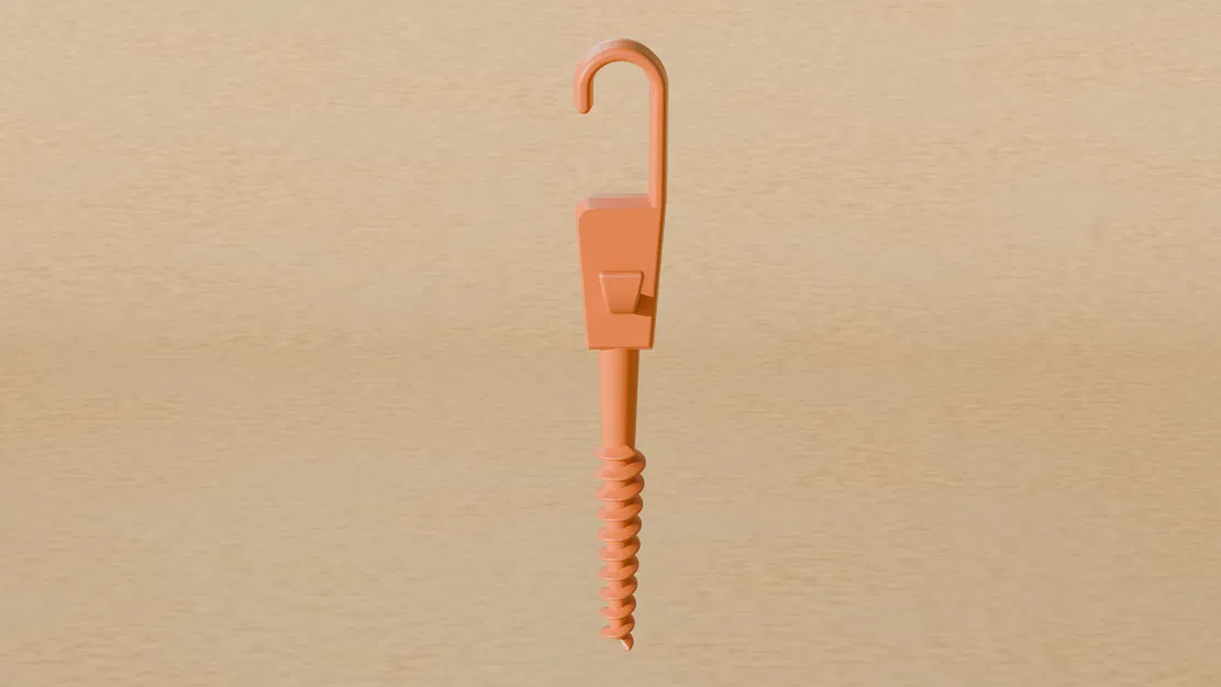 Cọc Vặn Ren Giữ Kính Mát Và Đồ Giá Trị Dùng Trên Bãi Biển - Image 1