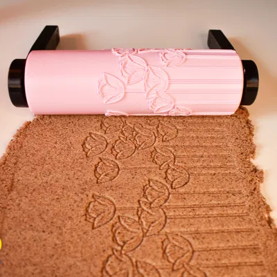 Con lăn tạo họa tiết hoa Tulip - Bộ sưu tập Mùa Xuân #2