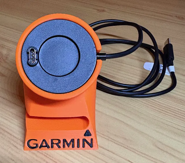Đế sạc đồng hồ Garmin thiết kế 3D gọn gàng tiện lợi - Image 2