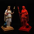 Mô hình 3D Nữ thần Hera trong thần thoại Hy Lạp - Thumbnail 1