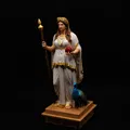 Mô hình 3D Nữ thần Hera trong thần thoại Hy Lạp - Thumbnail 2