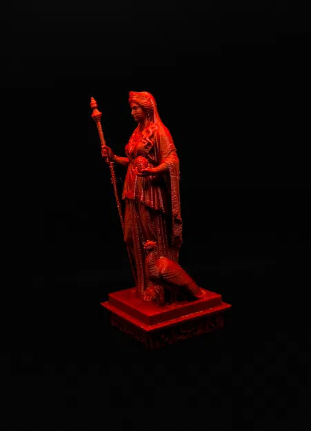 Mô hình 3D Nữ thần Hera trong thần thoại Hy Lạp - Image 4