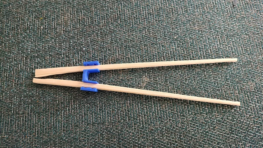 Dụng cụ hỗ trợ gắp đũa 3D (Chopstick helper) dễ dàng sử dụng - Image 1