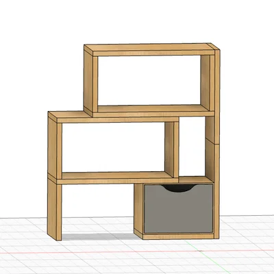Kệ để bàn đa năng kèm ngăn kéo Organizer GT533 cho góc làm việc