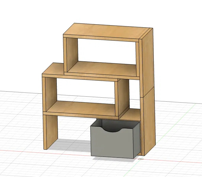 Kệ để bàn đa năng kèm ngăn kéo Organizer GT533 cho góc làm việc - Image 2
