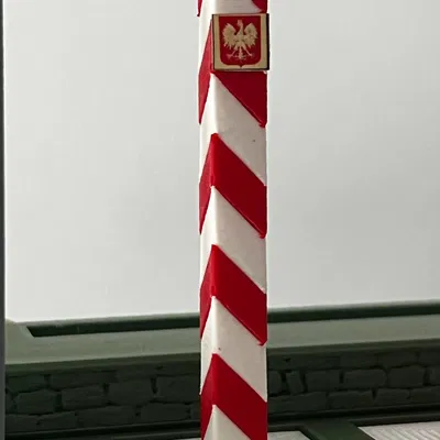 Cột mốc biên giới Ba Lan - Mô hình in 3D