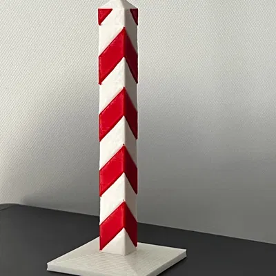 Cột mốc biên giới Ba Lan - Mô hình in 3D