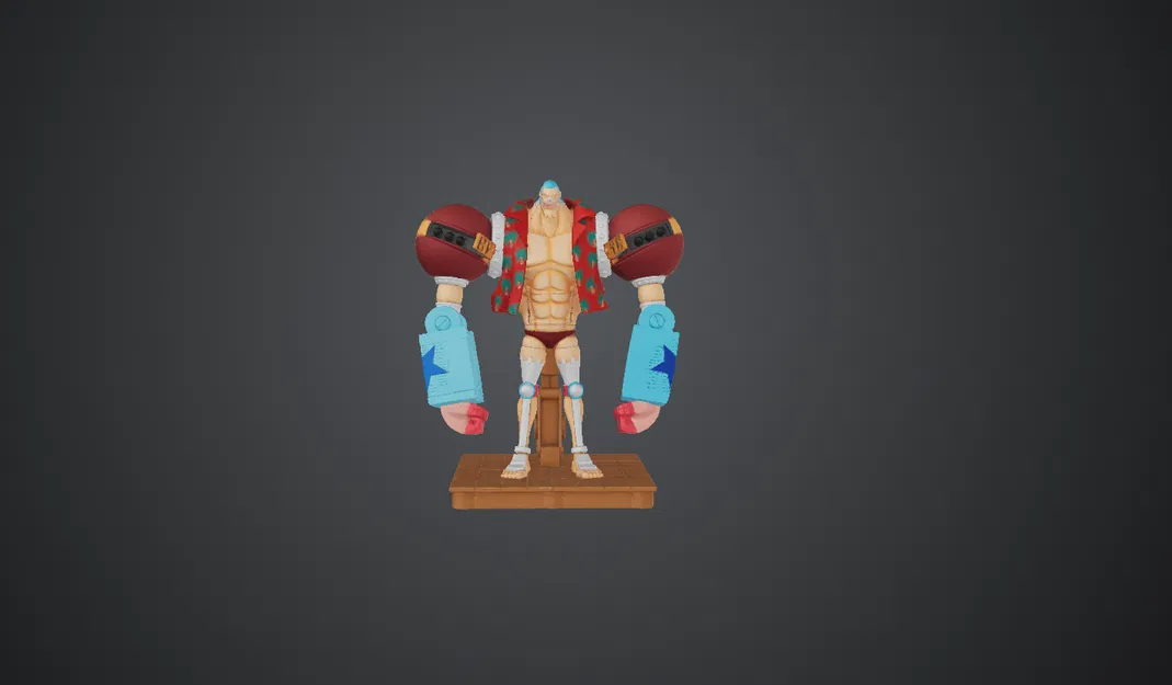 Mô hình Franky One Piece ấn tượng dành cho fan in 3D - Image 1