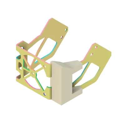 Adapter gắn nam châm cho Prusa MK4S Pen plotter