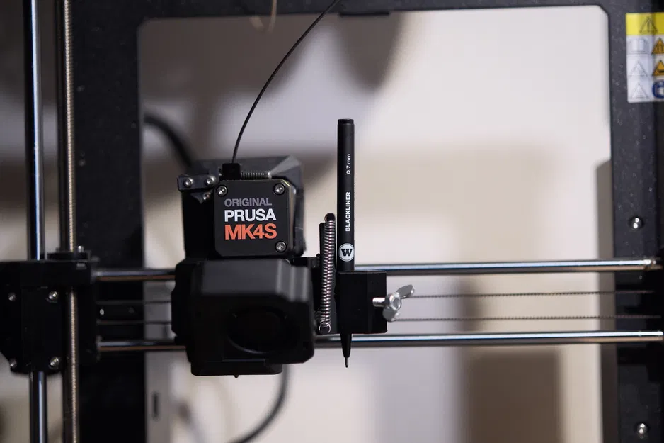 Adapter gắn nam châm cho Prusa MK4S Pen plotter - Image 3