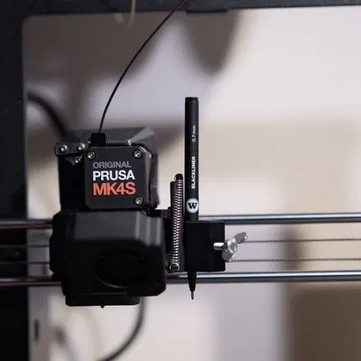 Adapter gắn nam châm cho Prusa MK4S Pen plotter