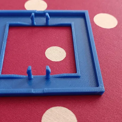 Khung mặt che ổ cắm Legrand Mosaic (77252/77302) in 3D