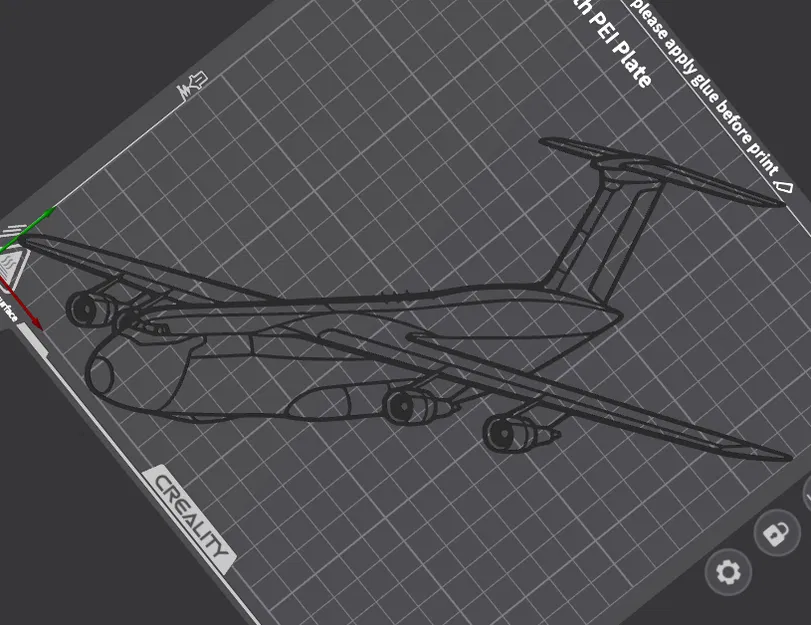 Mô hình treo tường Lockheed C-5 Galaxy - File in 3D chi tiết - Image 2