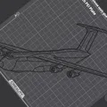Mô hình treo tường Lockheed C-5 Galaxy - File in 3D chi tiết - Thumbnail 2