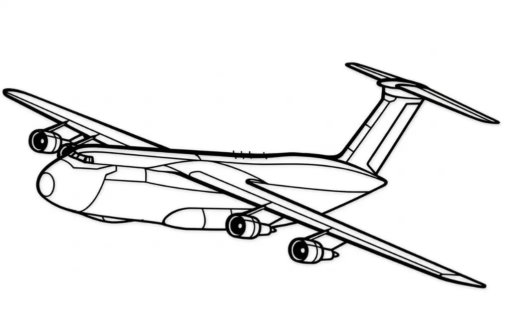 Mô hình treo tường Lockheed C-5 Galaxy - File in 3D chi tiết - Image 3