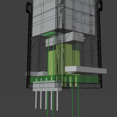 Mô hình nút nhấn Airbus Korry cho buồng lái mô phỏng