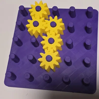 Gear Toy - Đồ chơi lắp ráp bánh răng sáng tạo cho bé