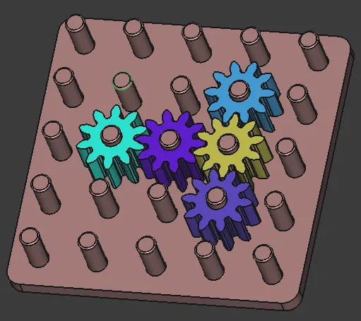 Gear Toy - Đồ chơi lắp ráp bánh răng sáng tạo cho bé - Image 2