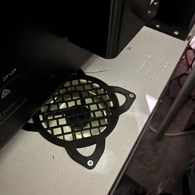 Nắp bảo vệ quạt tản nhiệt 8080 (Fan Cover) - In 3D cực đơn giản