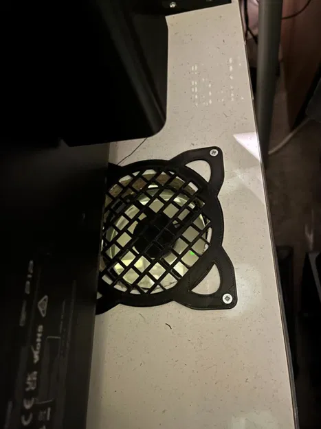 Nắp bảo vệ quạt tản nhiệt 8080 (Fan Cover) - In 3D cực đơn giản - Image 3