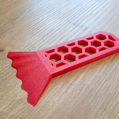 Dao cạo (scraper) với lưỡi dao lượn sóng