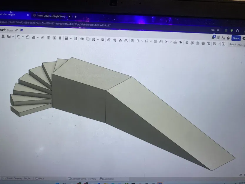 Mô hình sân khấu The Wizard of Oz - Phụ kiện dàn dựng chuyên nghiệp - Image 1