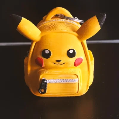 Móc khóa Balo Pikachu 3D - Phụ kiện đáng yêu cho fan Pokemon