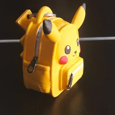 Móc khóa Balo Pikachu 3D - Phụ kiện đáng yêu cho fan Pokemon