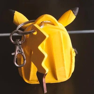 Móc khóa Balo Pikachu 3D - Phụ kiện đáng yêu cho fan Pokemon