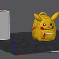 Móc khóa Balo Pikachu 3D - Phụ kiện đáng yêu cho fan Pokemon - Thumbnail 6
