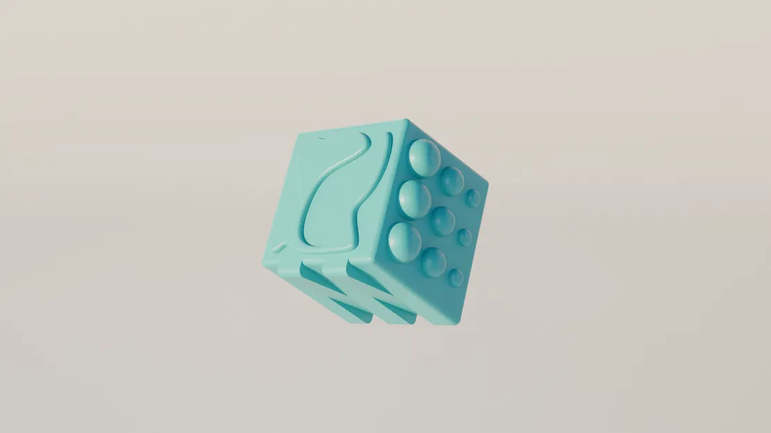 Sensory Fidget Cube - Khối lập phương giải trí 5 mặt độc đáo - Image 2