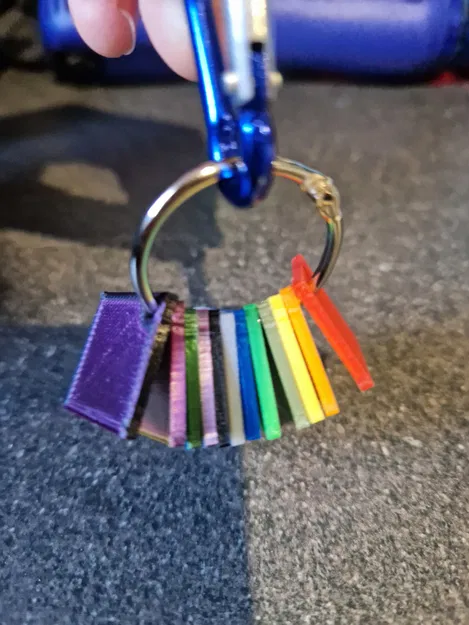 Mẫu thẻ màu (Color Swatch) đơn giản cho in 3D tiện lợi - Image 2