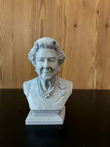 Elizabeth II Alexandra Mary – Tượng bán thân - Image 2